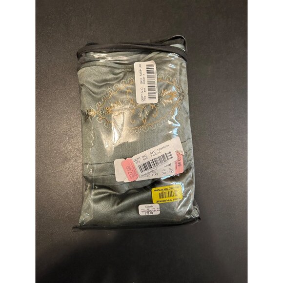 2 J. Queen New York Soprano European Sham 26"x26" Elegant Embroidery Design Poly - Picture 6 of 6